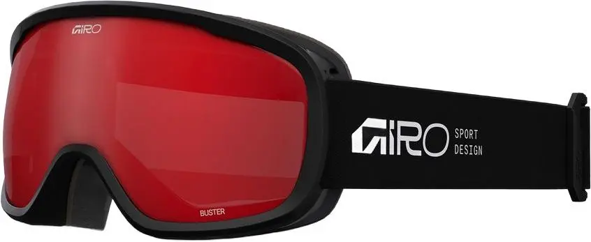 Dětské lyžařské brýle Giro Buster - Black Stacked/Amber Scarlet uni