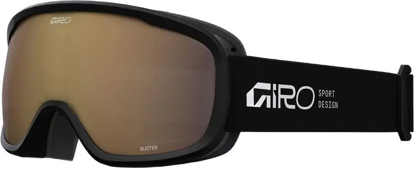Dětské lyžařské brýle Giro Buster - Black Stacked/Amber Rose uni