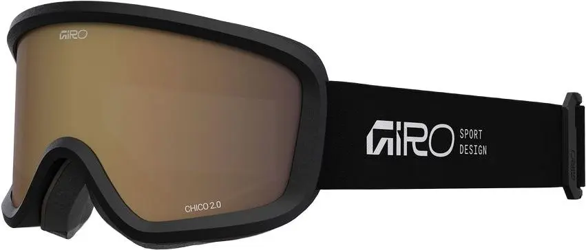 Dětské lyžařské brýle Giro Chico 2.0 - Black Stacked/Amber Rose uni