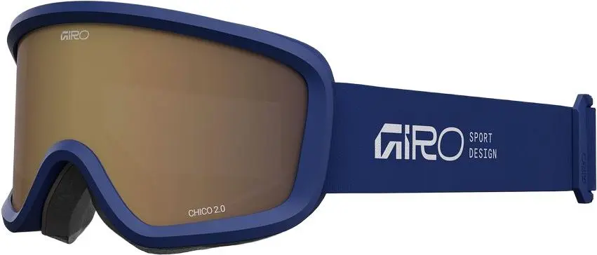 Dětské lyžařské brýle Giro Chico 2.0 - Blue Stacked/Amber Rose uni