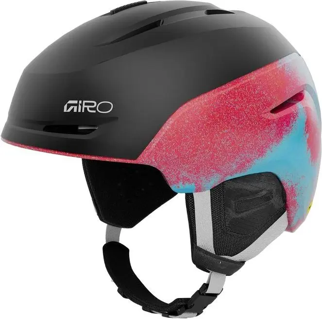 Dětská lyžařská helma Giro Neo Jr. MIPS - Mat Black/Multi M-(55.5-59)