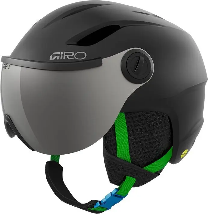 Dětská lyžařská helma Giro Buzz MIPS - Mat Black/Party Blocks S-(52-55.5)