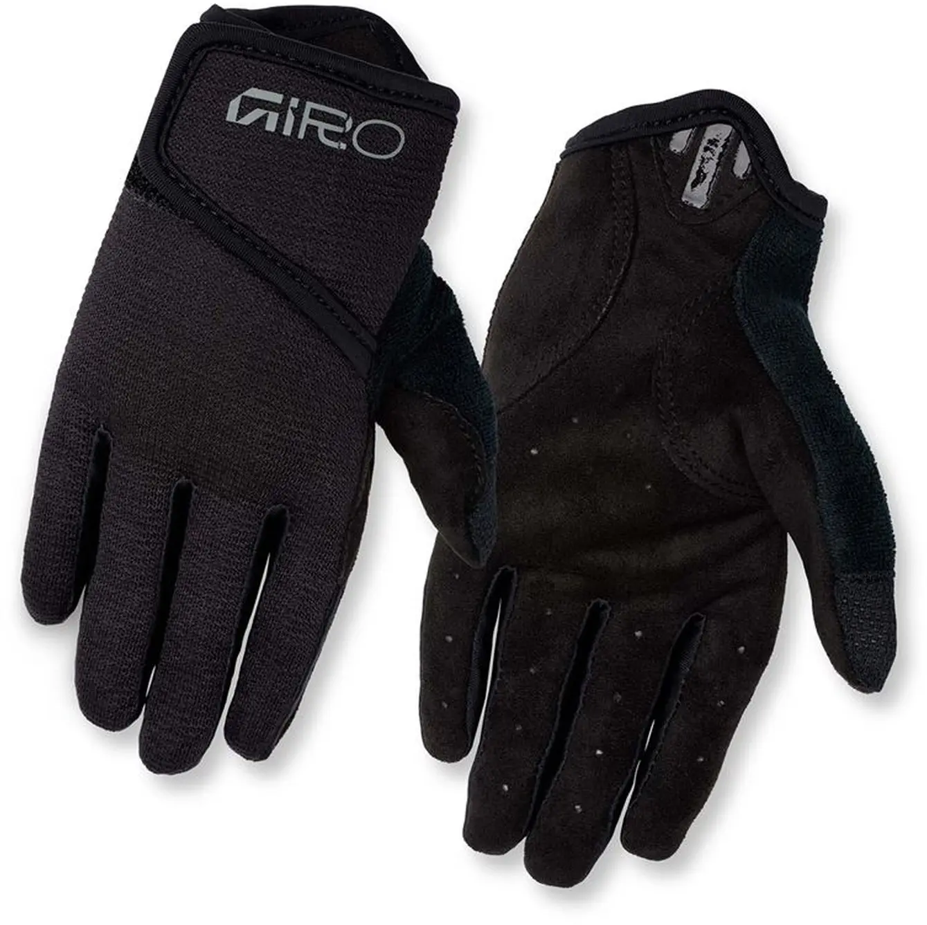 Dětské cyklistické rukavice Giro DND Jr II Black S