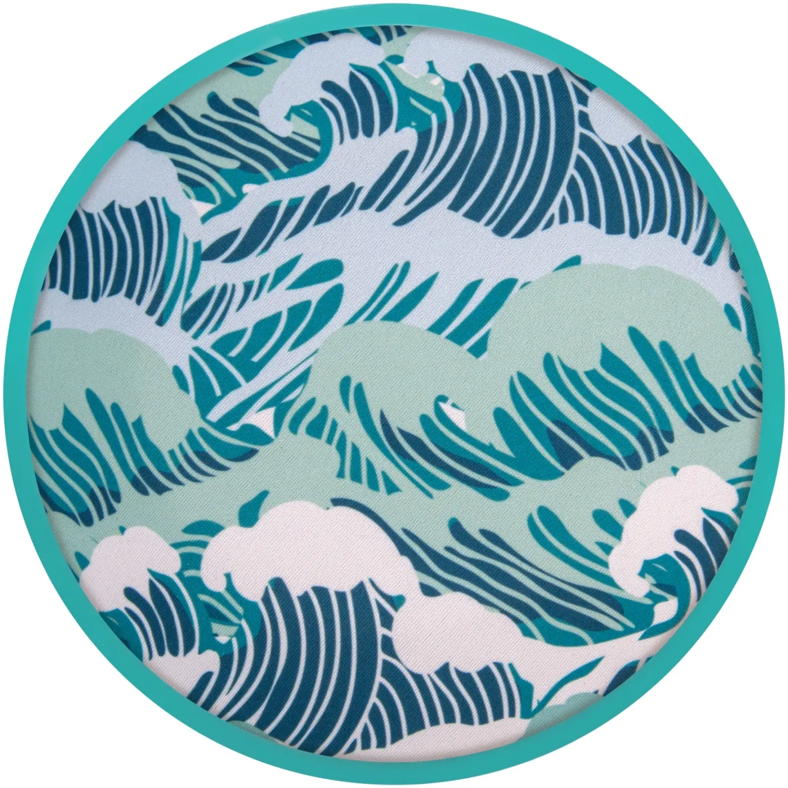 Plovoucí létající talíř Waboba Flobo - blue ocean waves uni