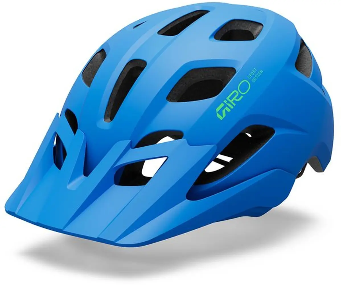 Dětská cyklistická helma Giro Tremor Child Mat Blue Jewel 47-54