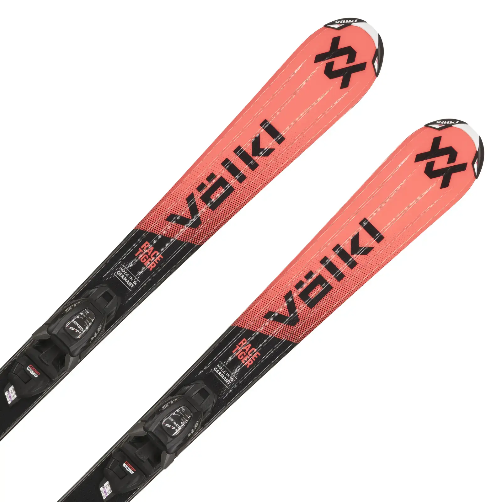 Dětské sjezdové lyže Völkl Racetiger Junior Red + 7.0 VMotion Jr 150