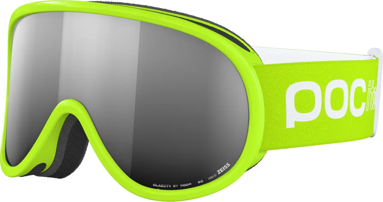 Dětské lyžařské brýle POCito Retina - Fluorescent Yellow/Green/Partly Sunny Silver uni