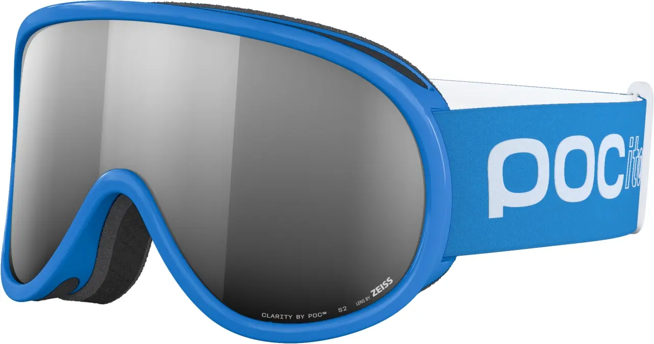 Dětské lyžařské brýle POCito Retina - Fluorescent Blue/Partly Sunny Silver uni
