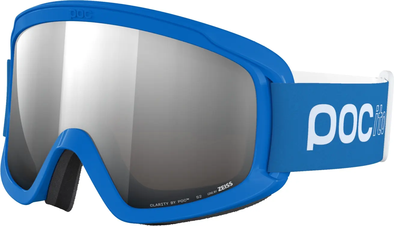 Dětské lyžařské brýle POCito Opsin - Fluorescent Blue/Partly Sunny Silver uni