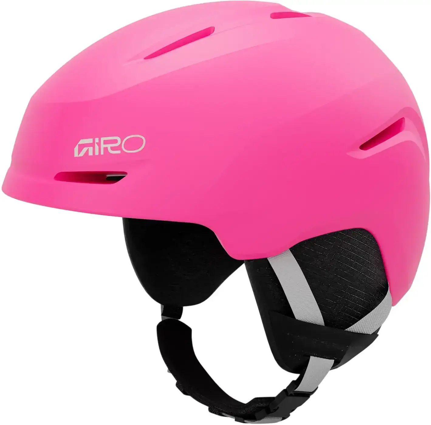 Dětská lyžařská helma Giro Spur - Mat Bright Pink S-(52-55.5)