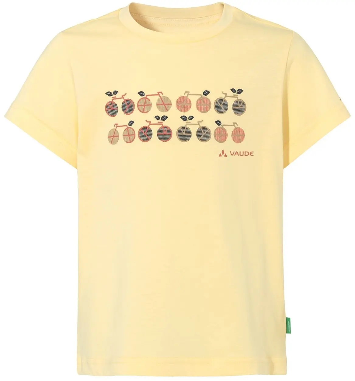 Dětské tričko Vaude Kids Lezza T-Shirt - vanilla 92