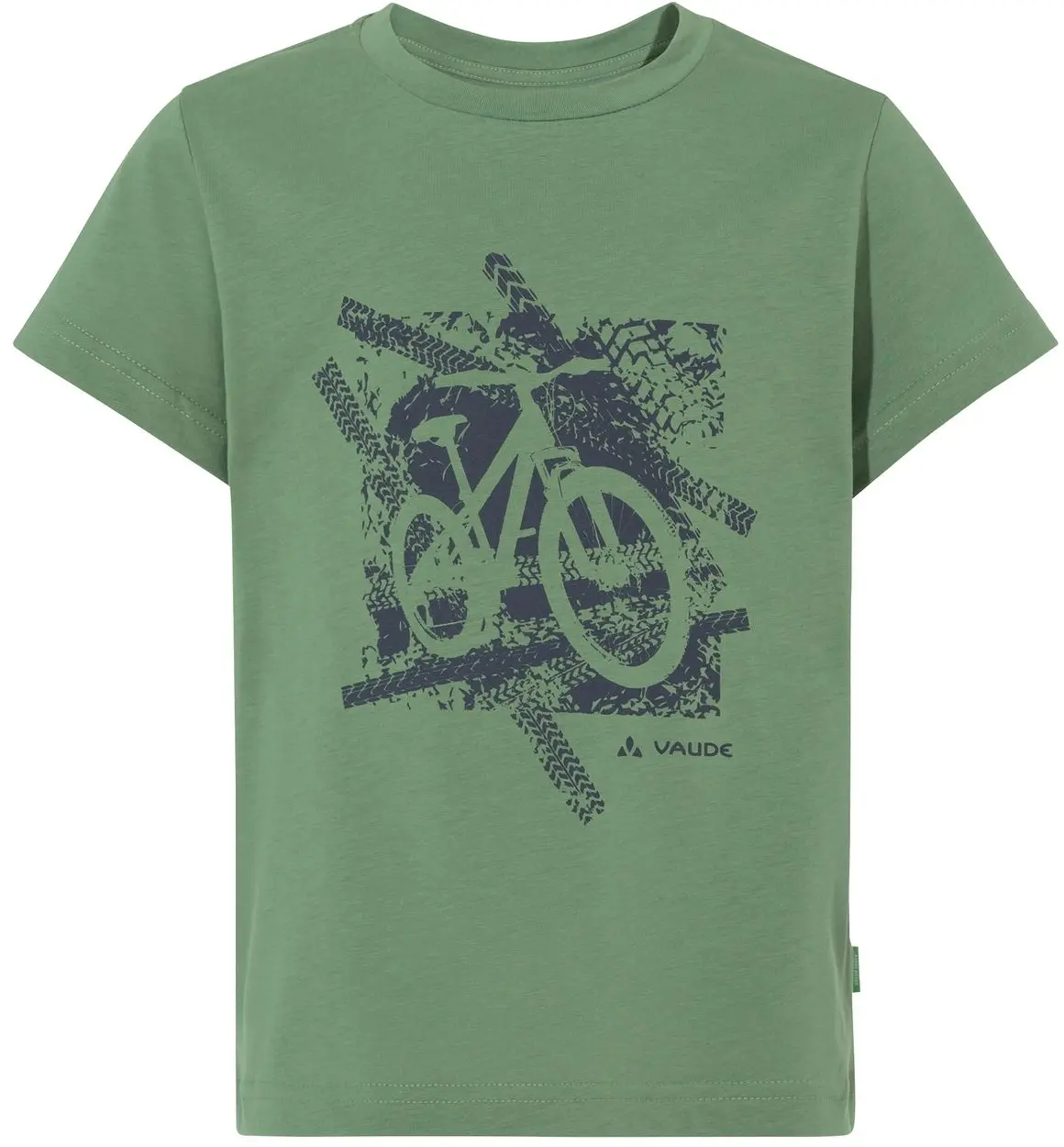 Dětské tričko Vaude Kids Lezza T-Shirt - willow green/dark sea 92