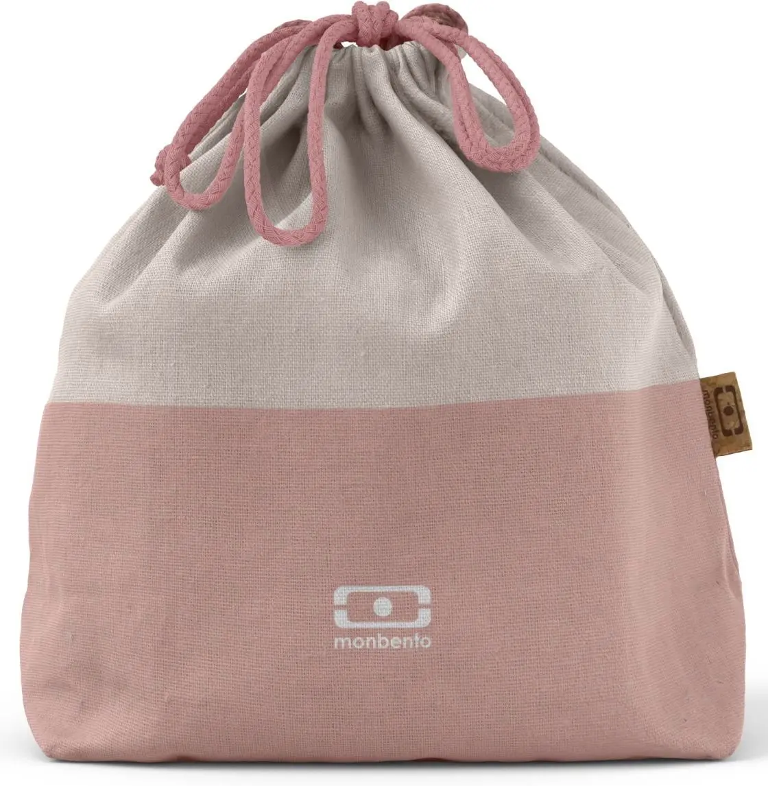 Sáček na svačinový box Monbento Pochette L - růžový