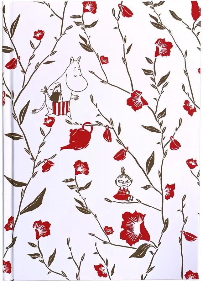 Zápisník Anglo-Nordic Moomin Teaparty red