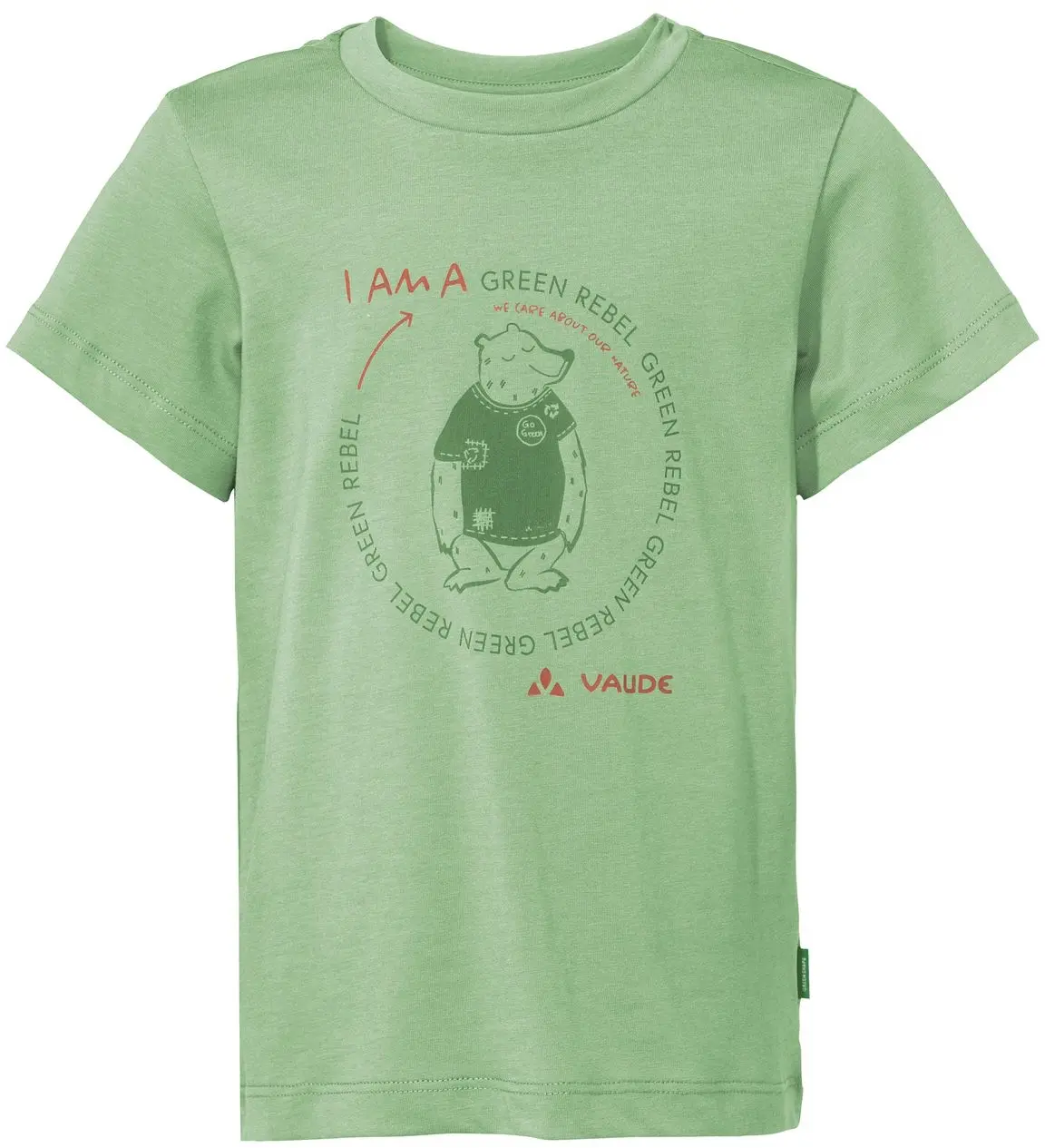 Dětské tričko Vaude Kids Vaude T-Shirt - aloe vera 92