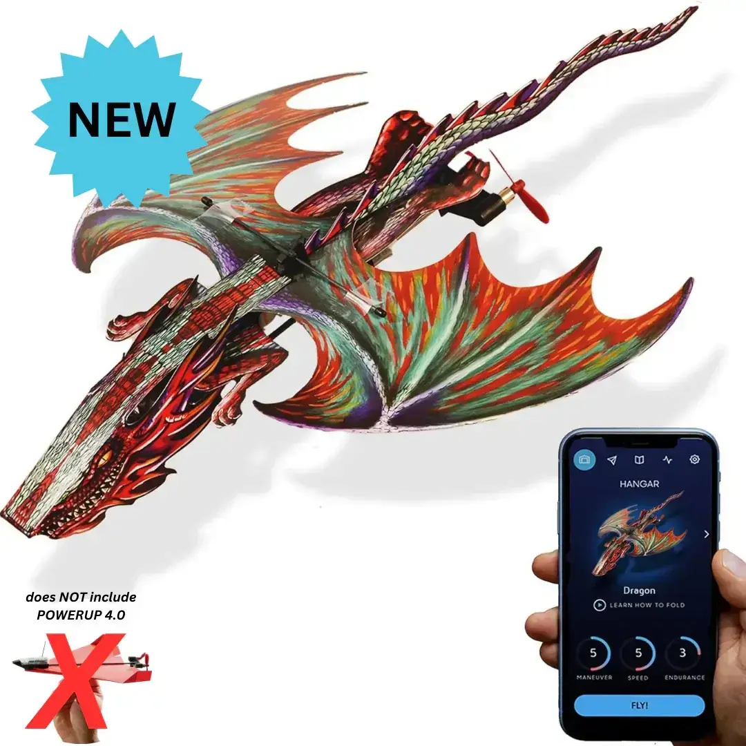 Dragon trup s křídly PowerUp uni