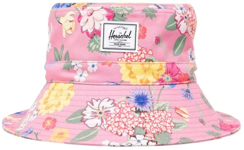 Dětský klobouk Herschel Toddler Bucket Hat 2-4 Years - Paper Garden Strawberry Moon uni