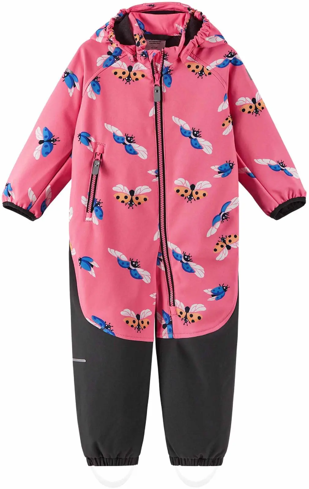 Dětský softshellový overal Reima Mjosa - Soft Coral 92