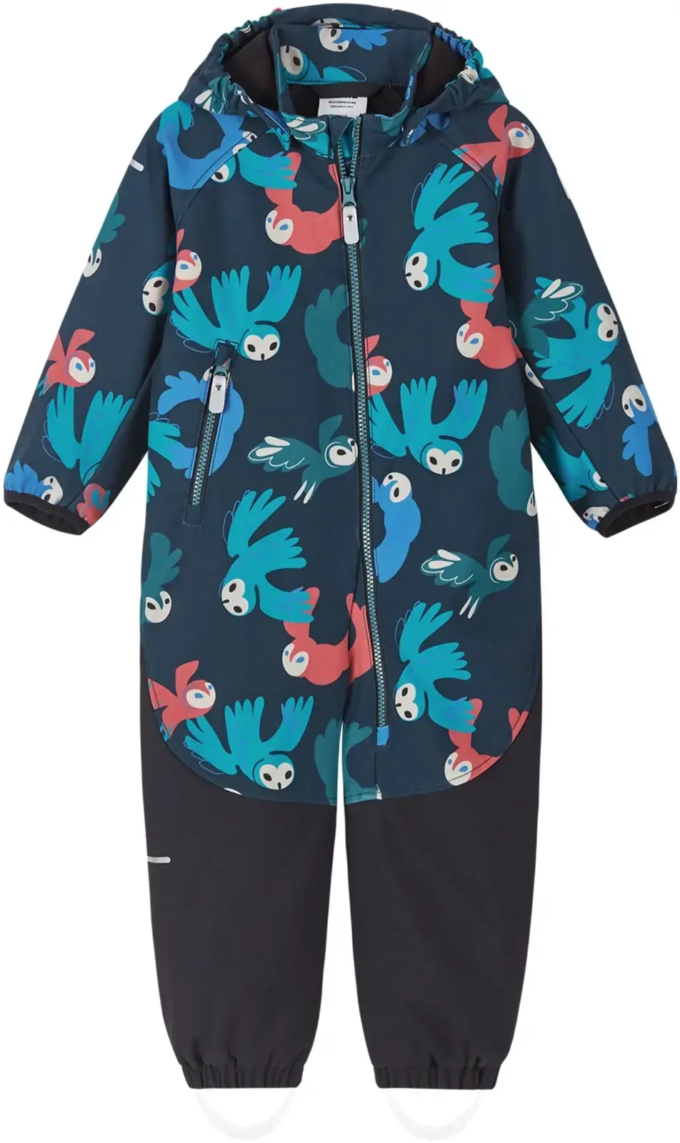 Dětský softshellový overal Reima Mjosa - navy 74