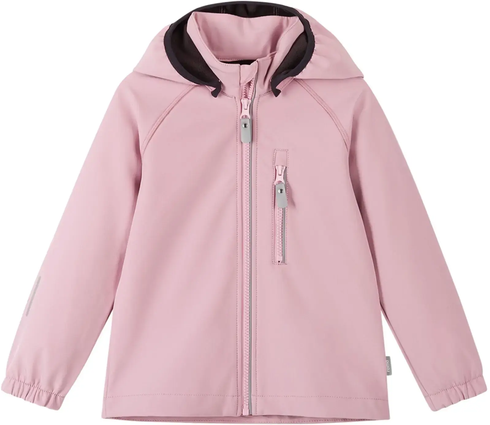 Dětská softshellová bunda Reima Vantti - grey pink Velikost: