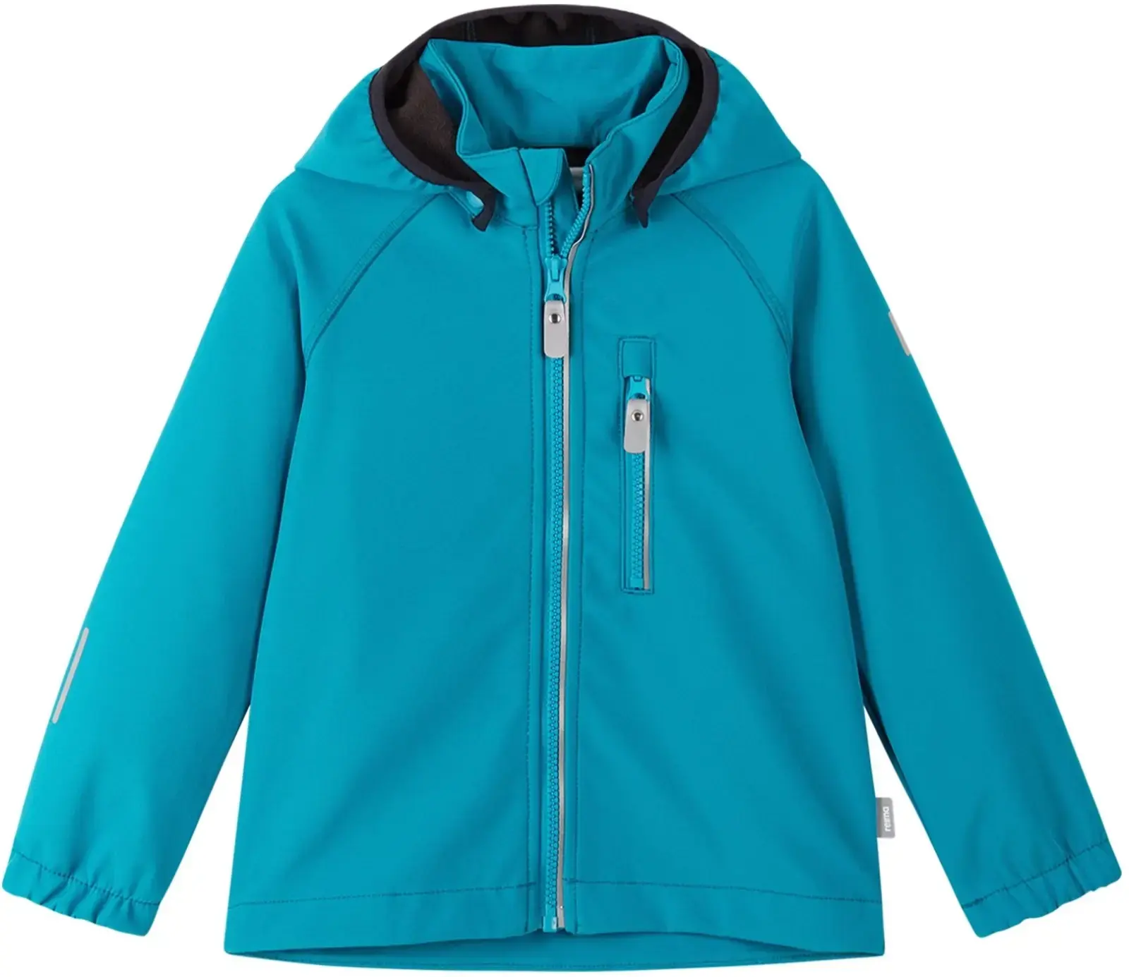 Dětská softshellová bunda Reima Vantti - aquatic blue 140