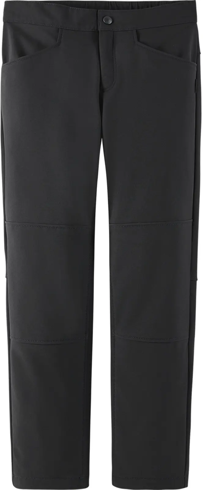 Dětské softshellové kalhoty Reima Mighty - Black 122