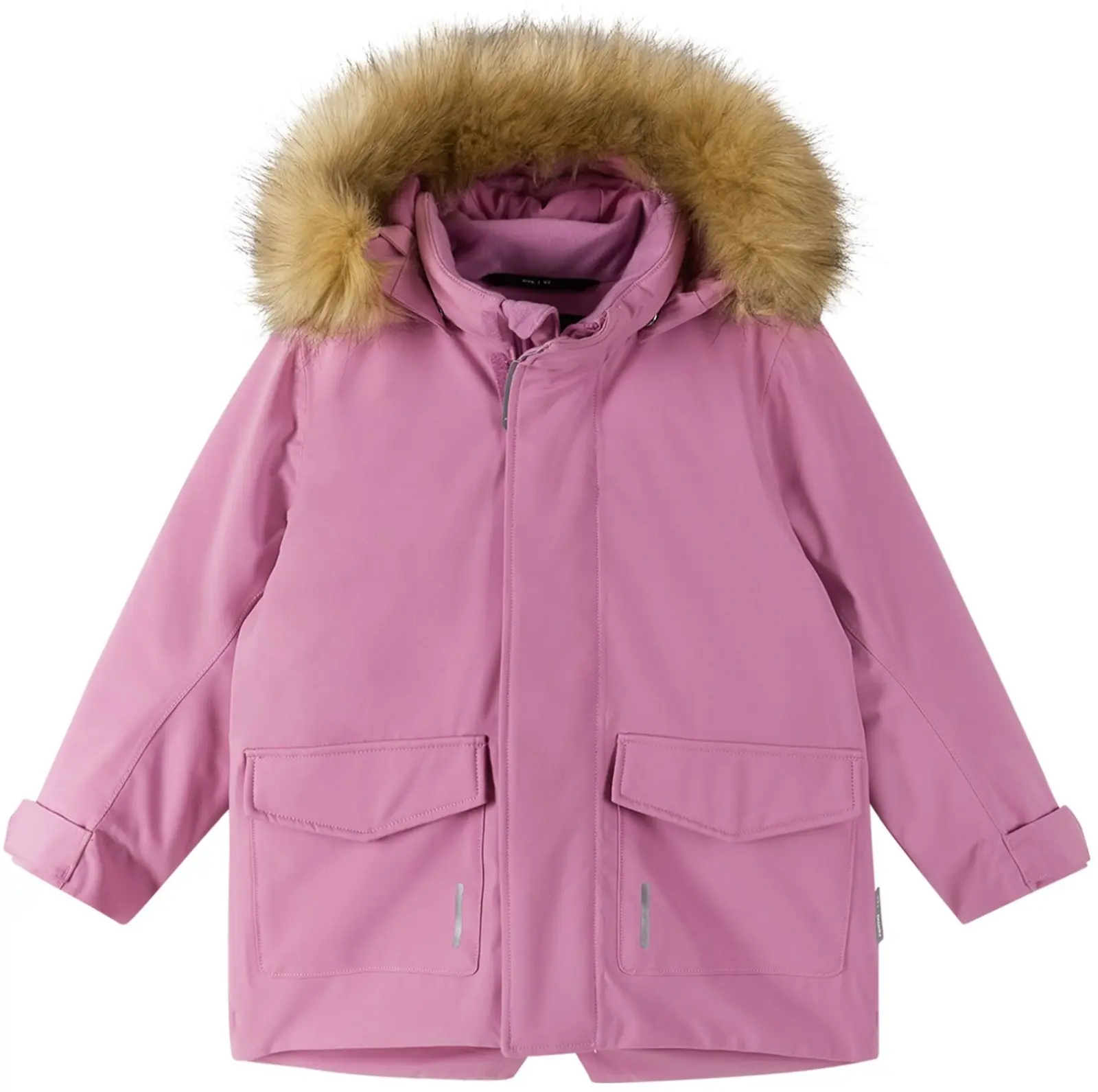 Dětská membránová zimní bunda Reima Mutka - Mauve Pink 80