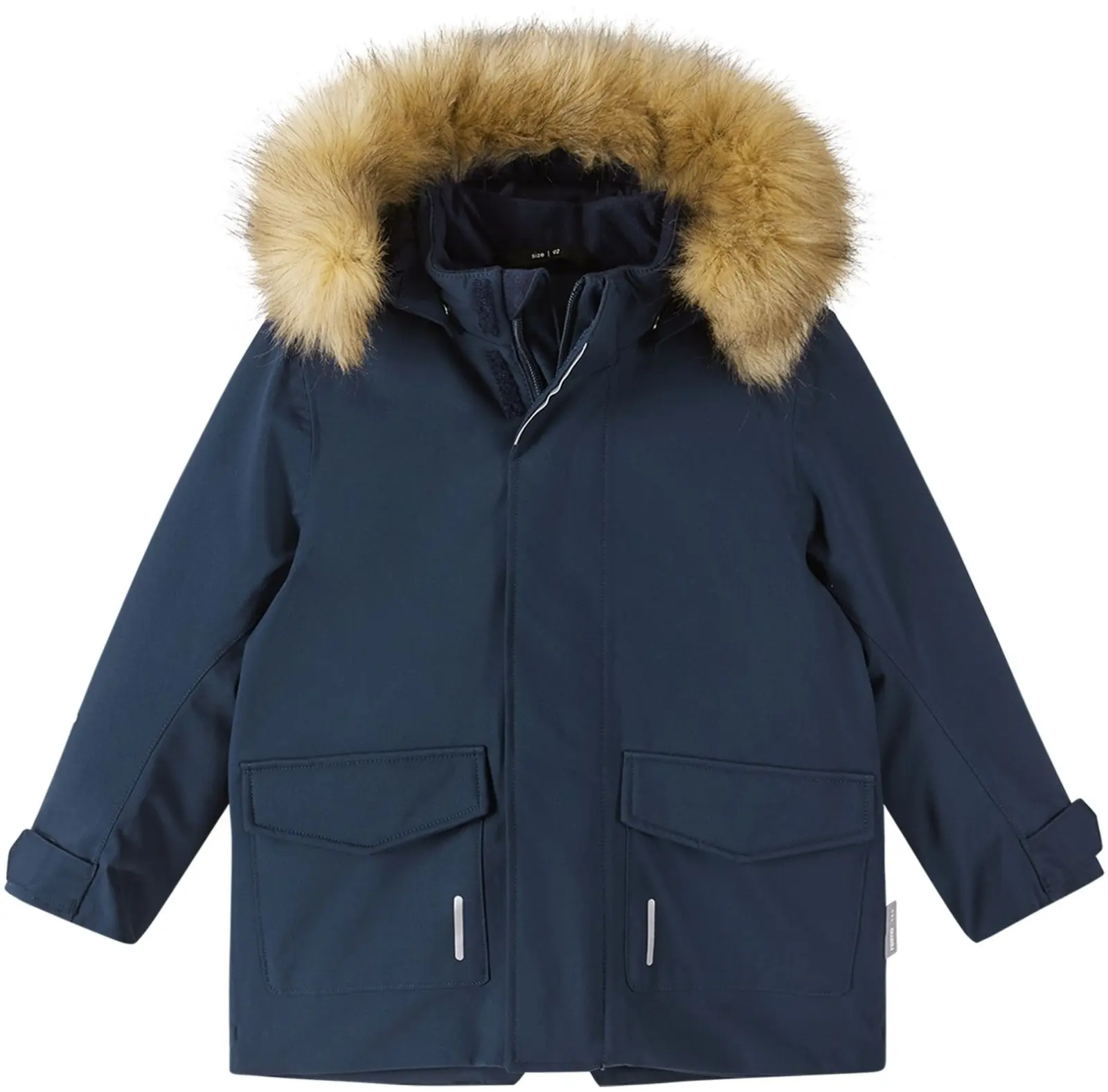 Dětská zimní bunda s membránou Reima Mutka - Navy 86