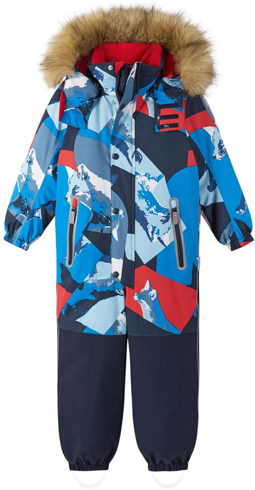 Dětský zimní overal s membránou Reima Kipina - Bright blue 92