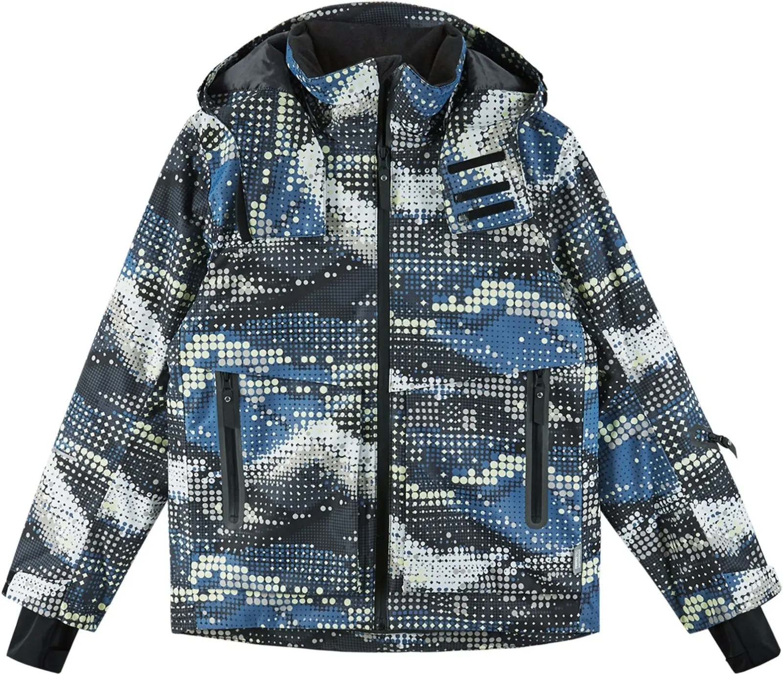Dětská zimní bunda s membránou Reima Tirro - Soft black 122