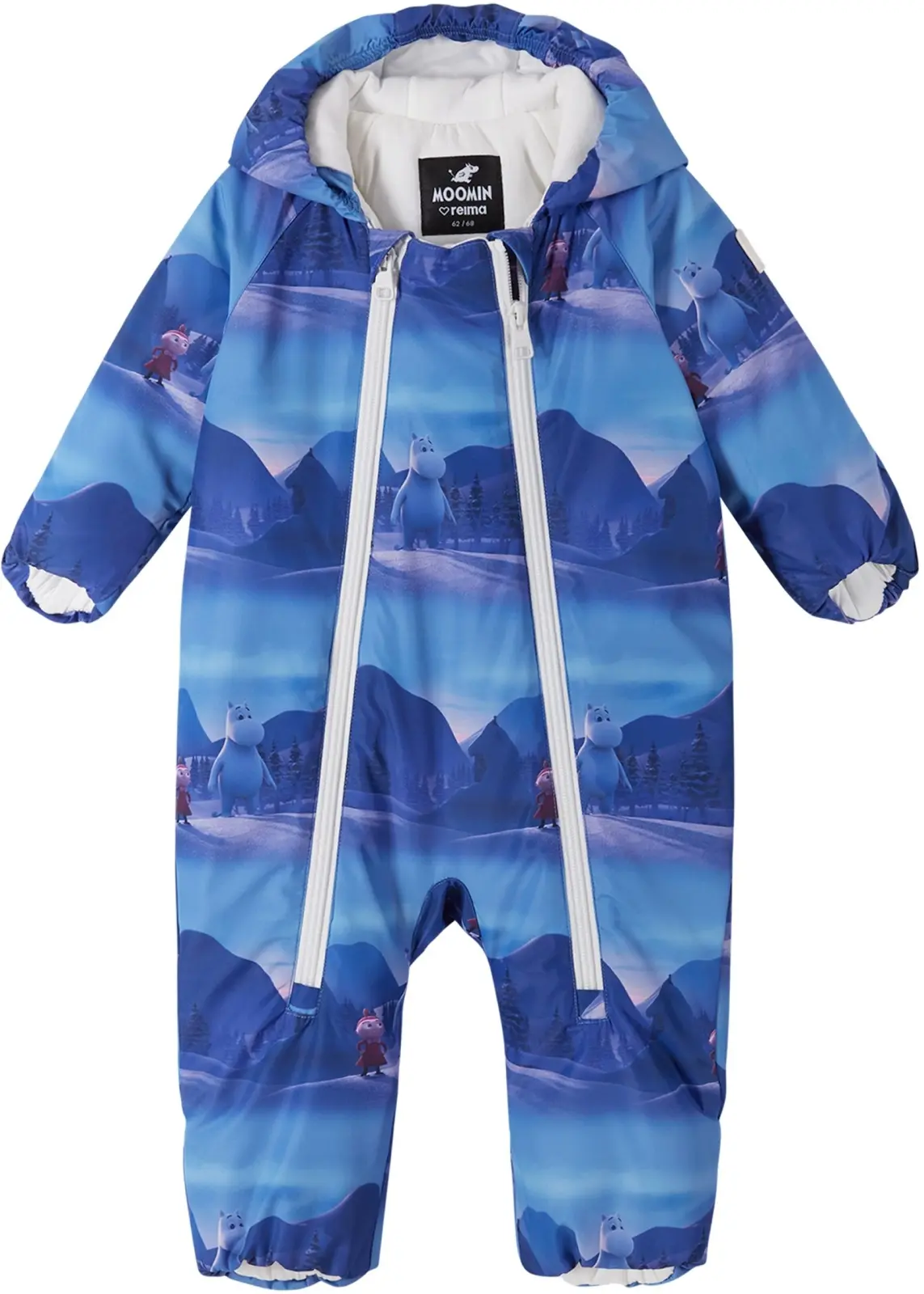 Dětský zimní overal Reima Moomin Knytte - Frozen Blue 50-56