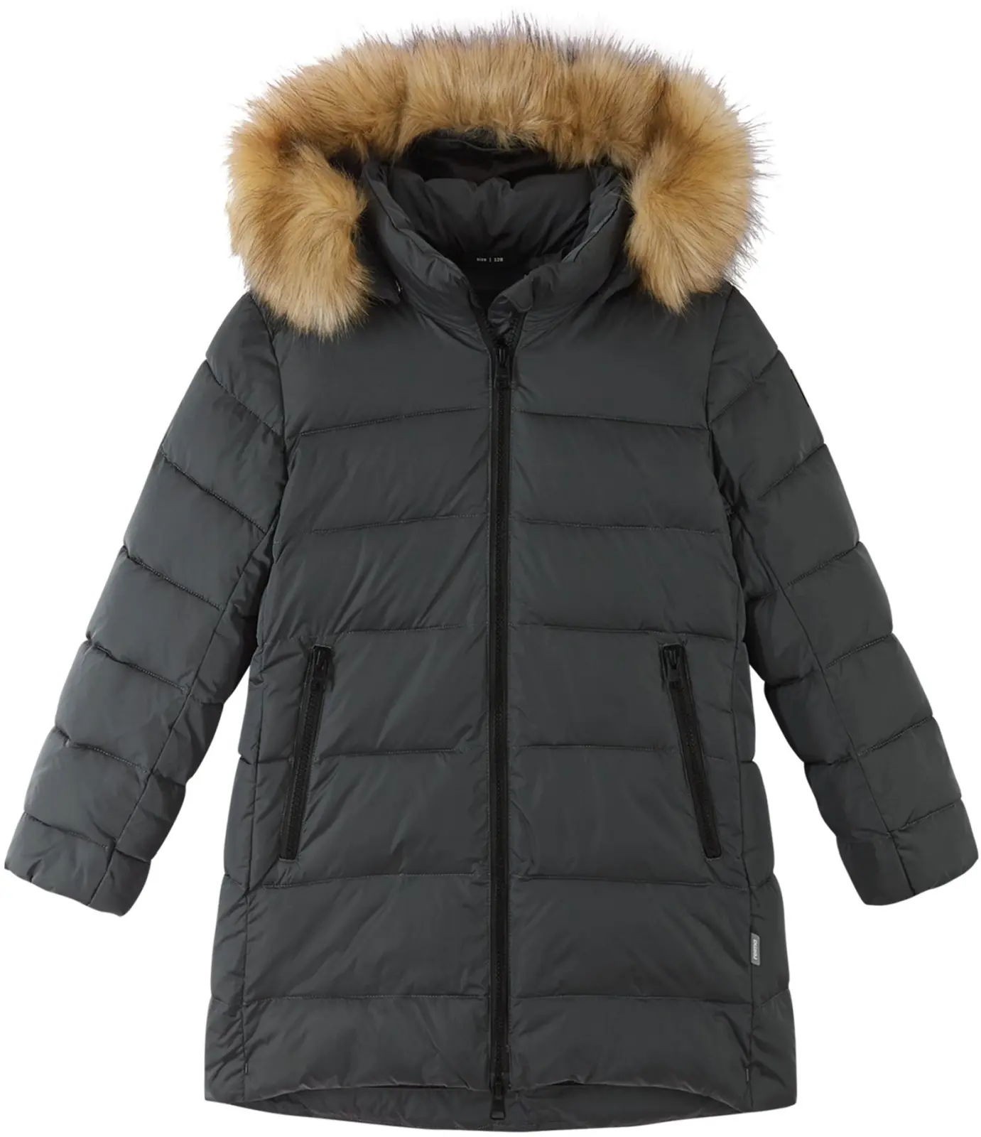 Dětská zimní bunda Reima Lunta - Dark grey 104