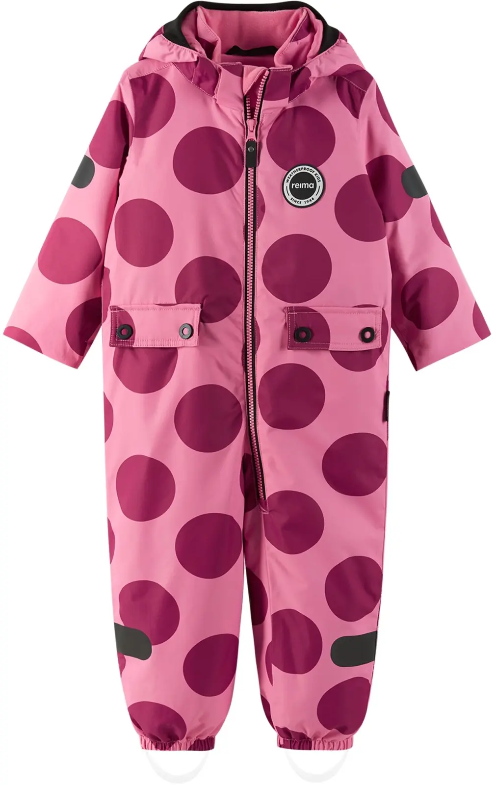 Dětský membránový overal Reima Marte Mid - Soft Coral 98