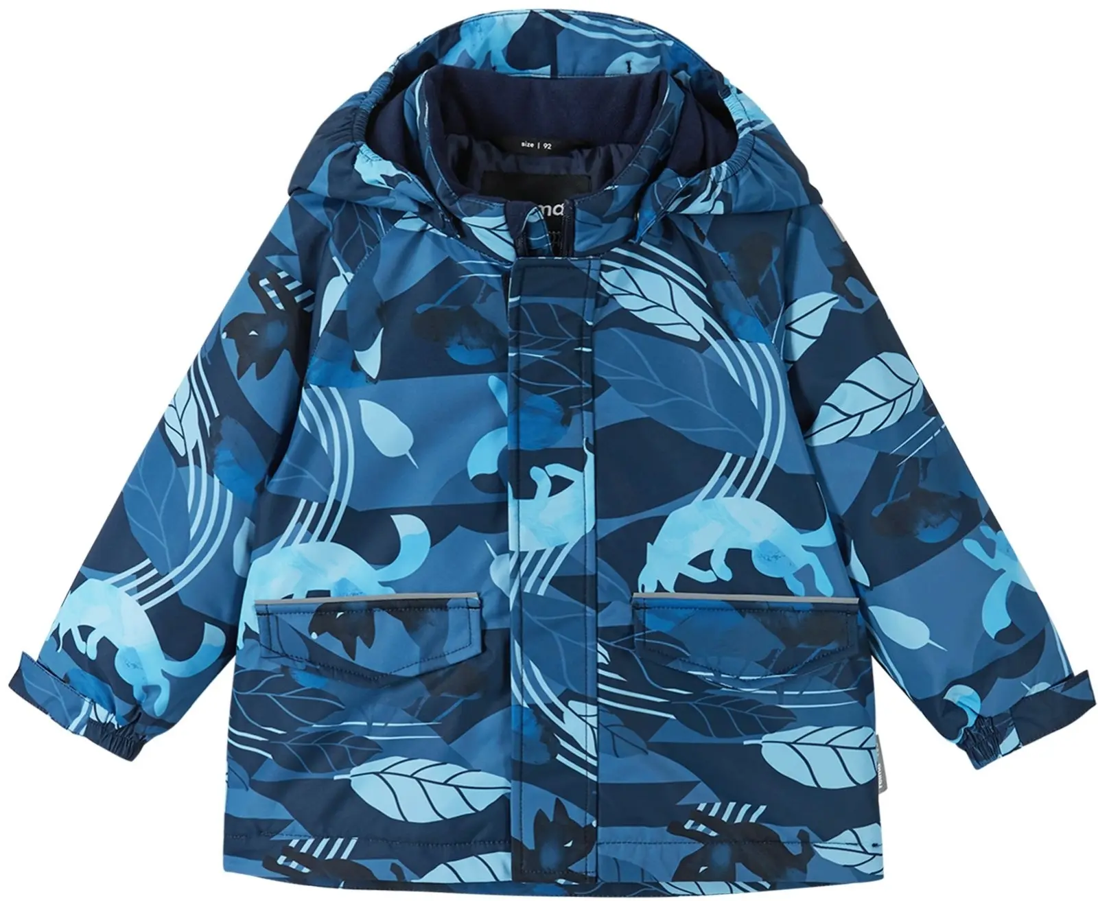 Dětská zimní bunda s membránou Reima Kustavi - Navy 80