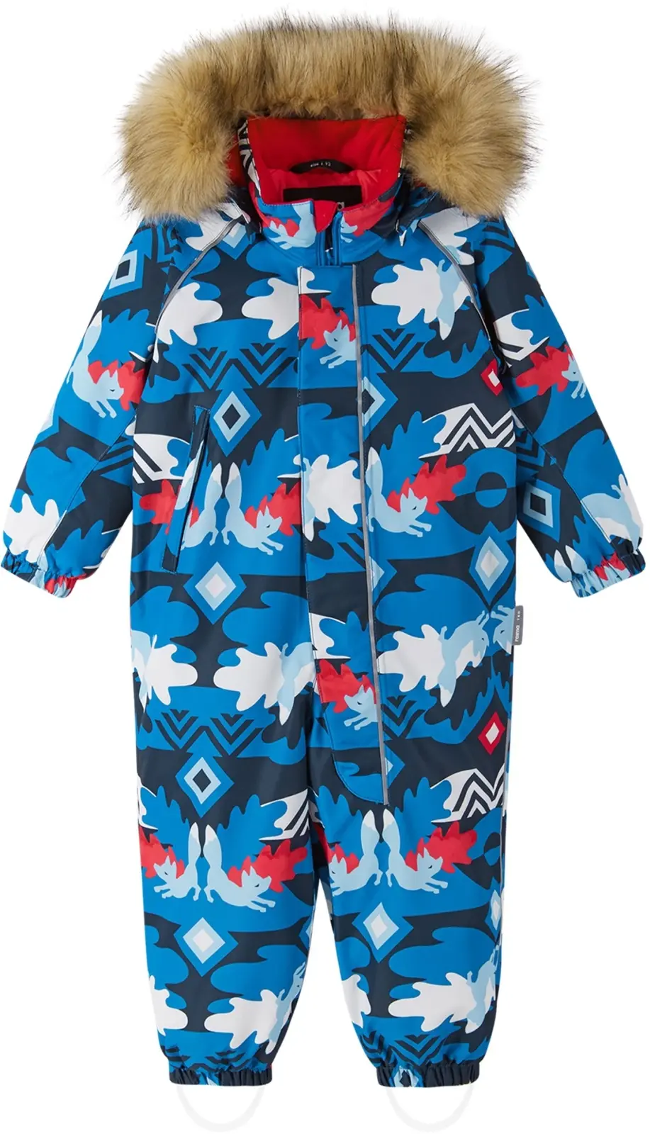 Dětský zimní overal s membránou Reima Lappi - Bright blue 80