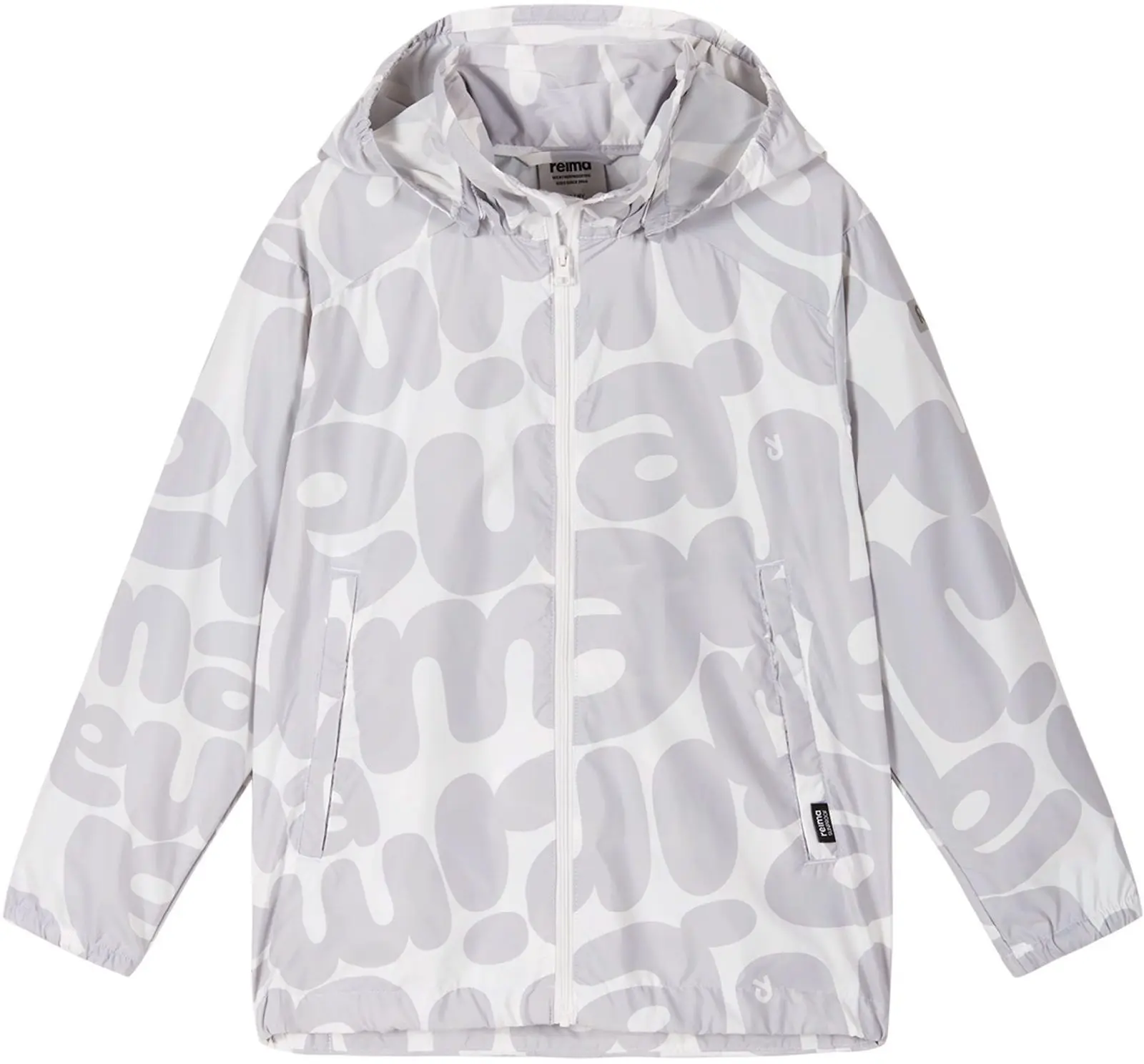 Dětská větrová bunda Reima Nerokas - White 104
