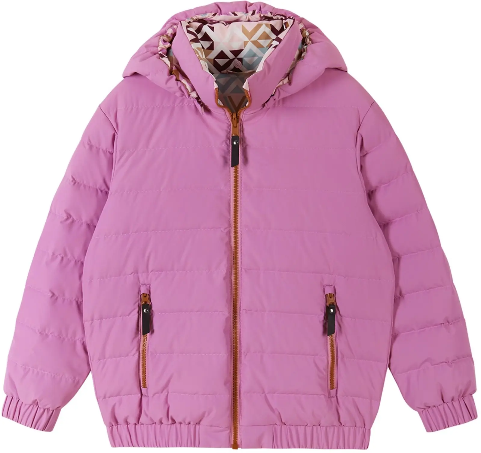 Dětská péřová bunda Reima Finnoo - Mauve Pink 158
