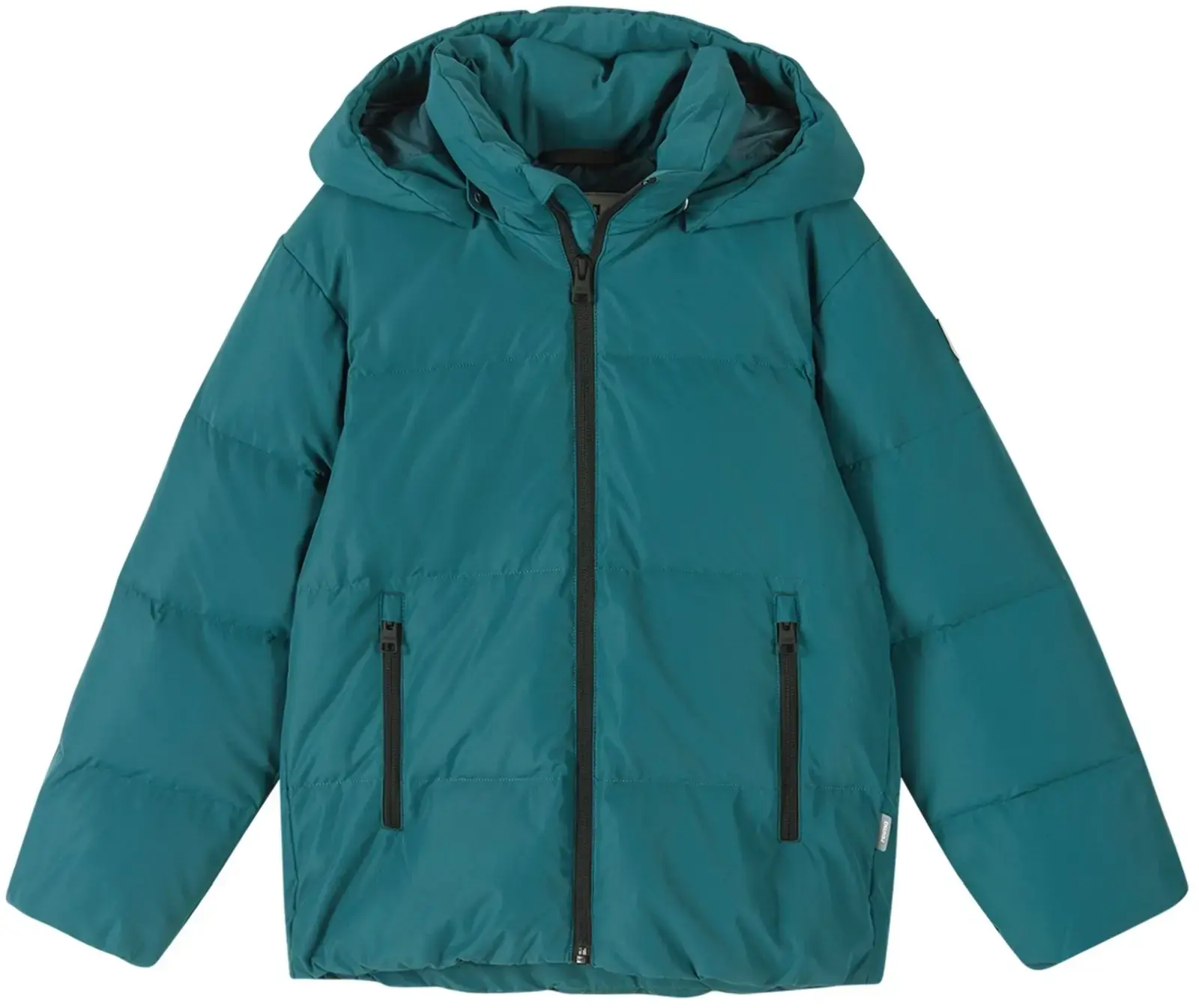 Dětská péřová bunda Reima Paimio - dark teal 152