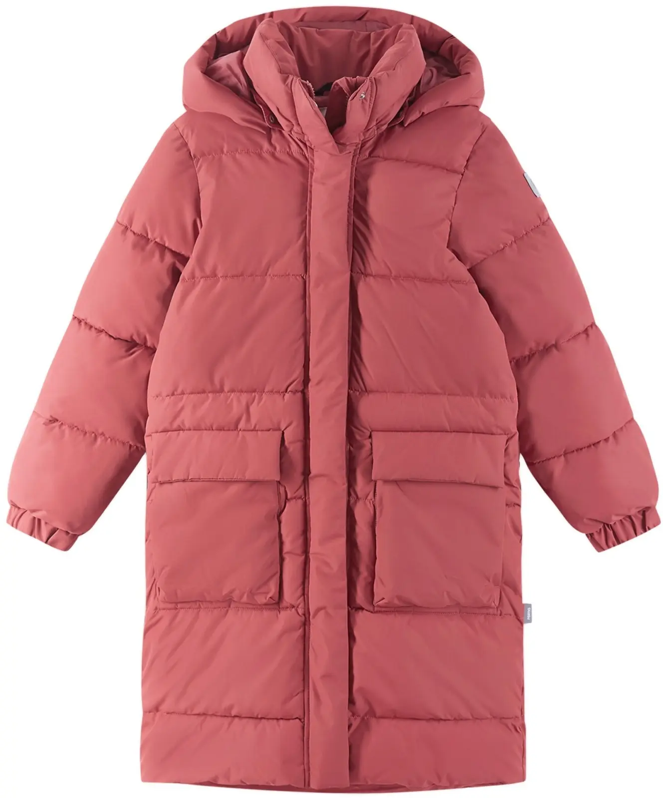 Dětská zimní bunda Reima Kumpula - Red Clay 146