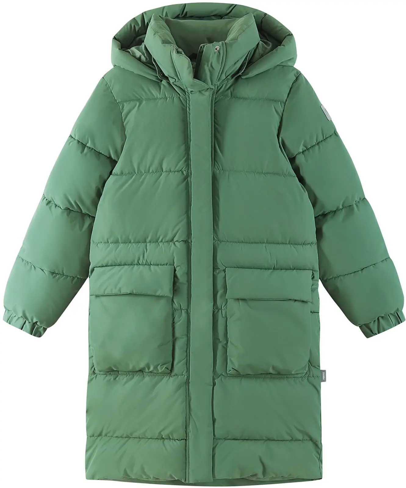 Dětská zimní bunda Reima Kumpula - Green Clay 140