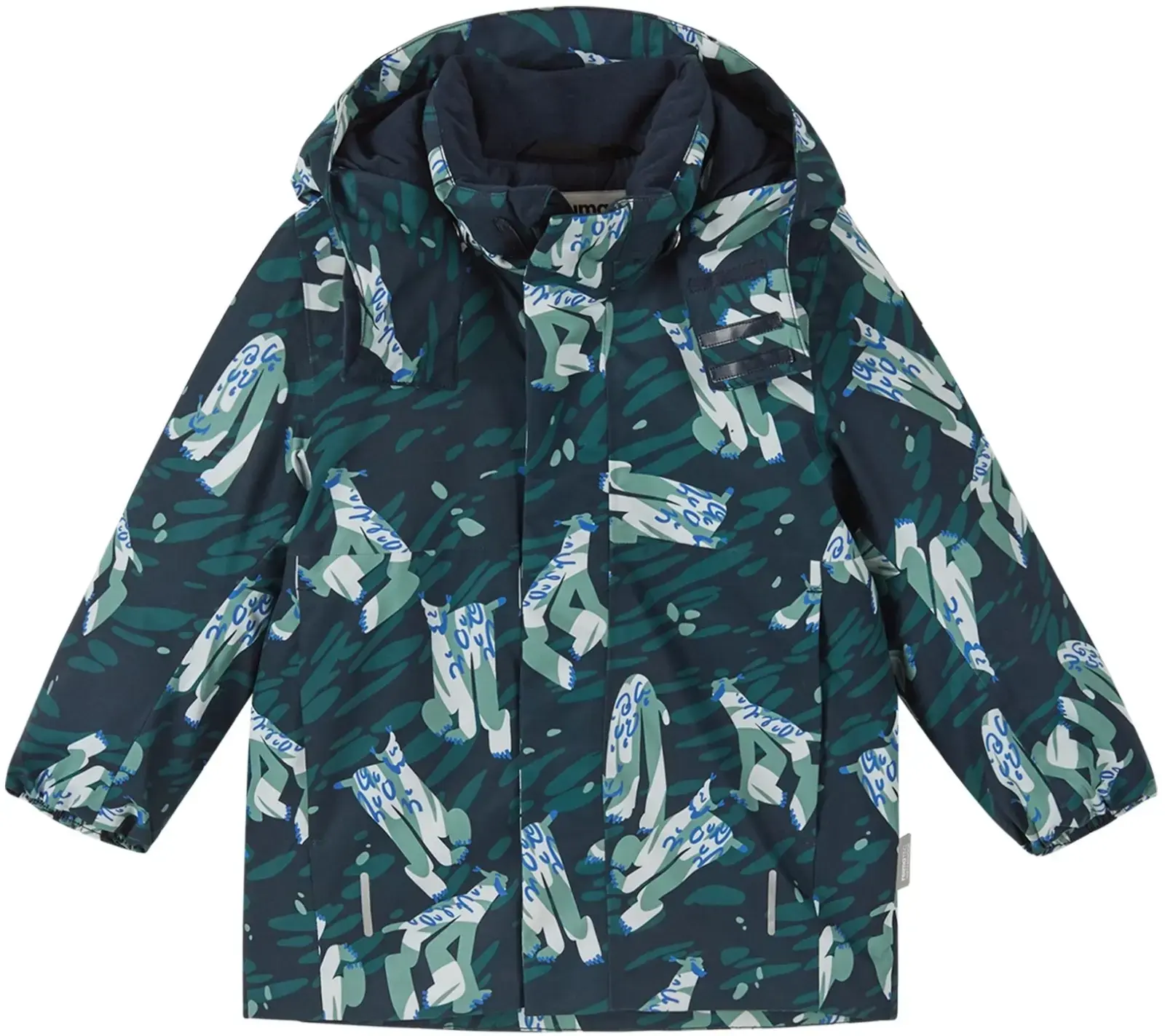 Dětská zimní bunda s membránou Reima Marttila - navy 122