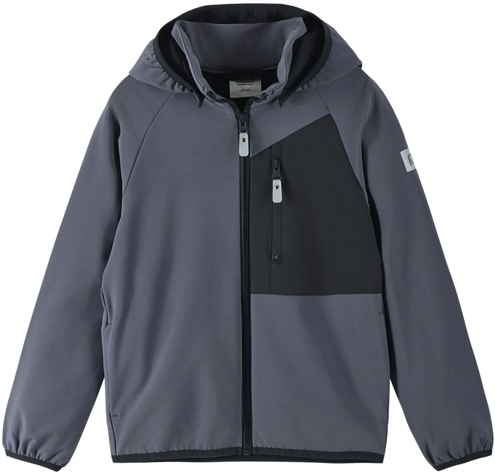 Dětská bunda Reima Mukana - Soft black 140
