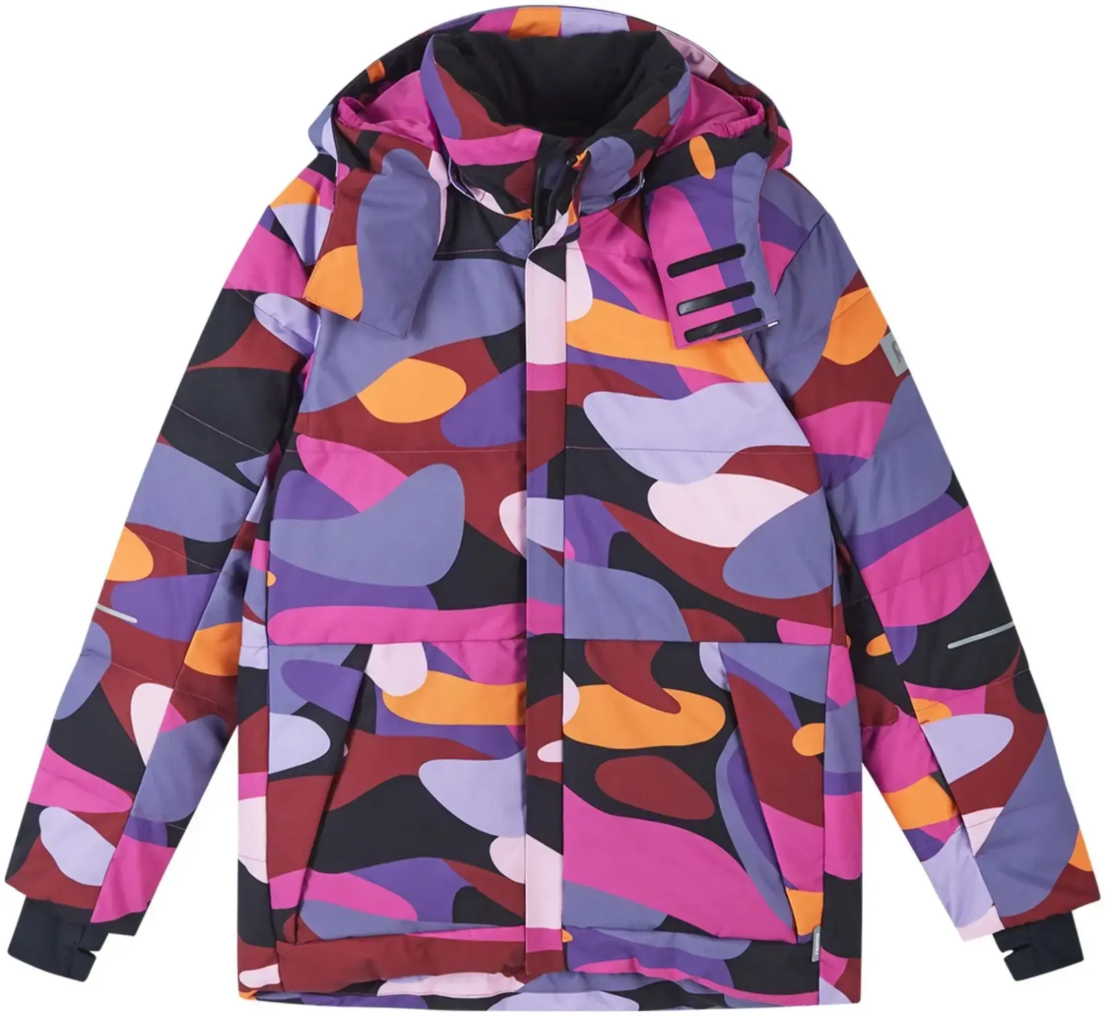 Dětská péřová bunda Reima Ranua - fucshia 104