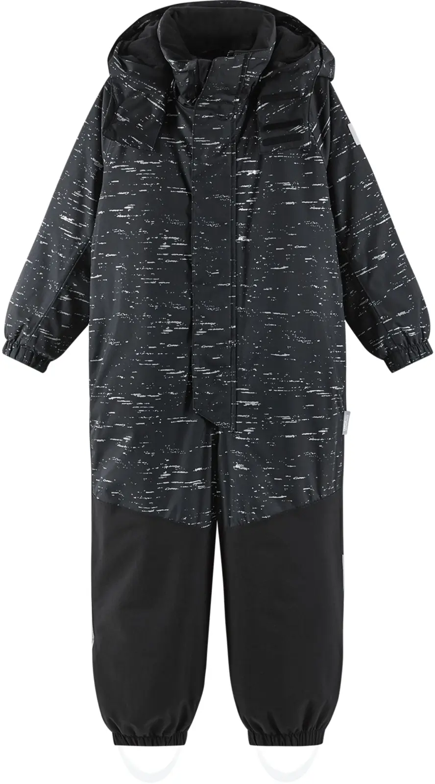 Dětská zimní kombinéza s membránou Reima Kirkas - Black 140