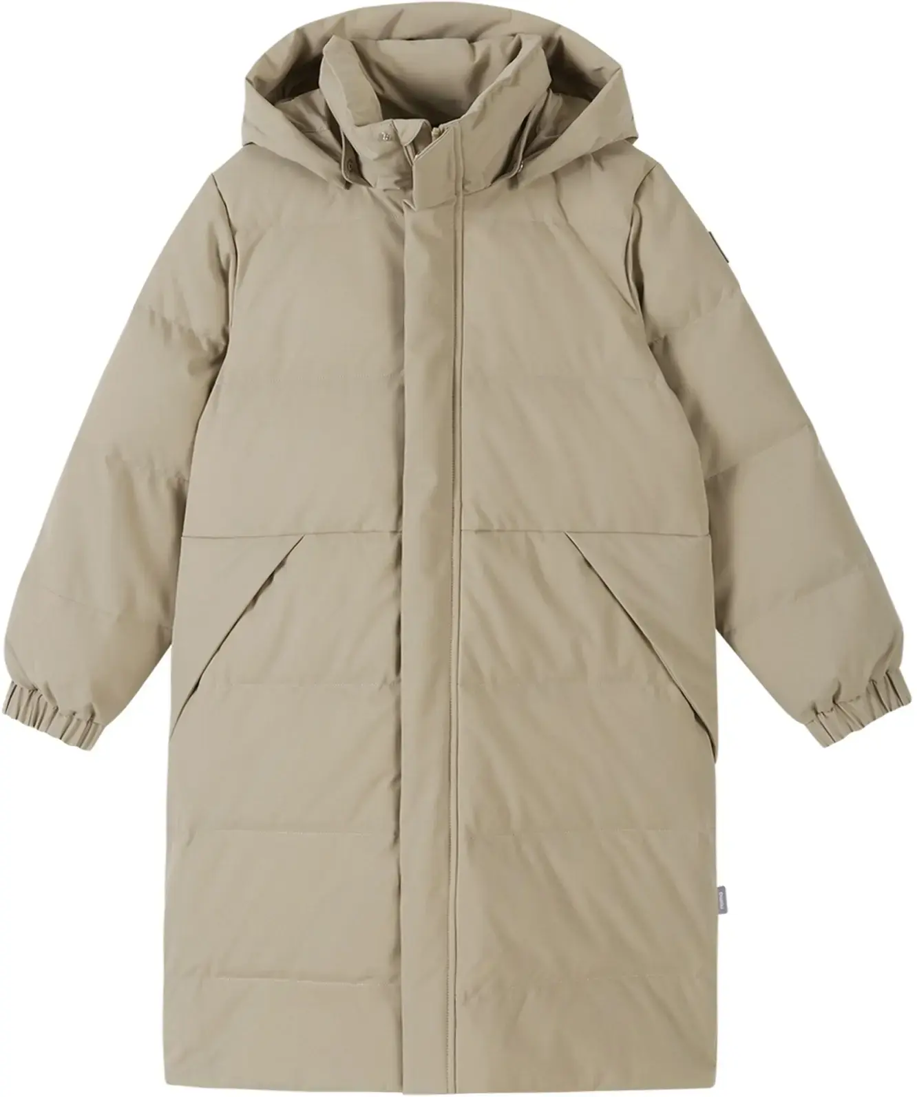 Dětská péřová bunda Reima Parkkala - earthy beige 140