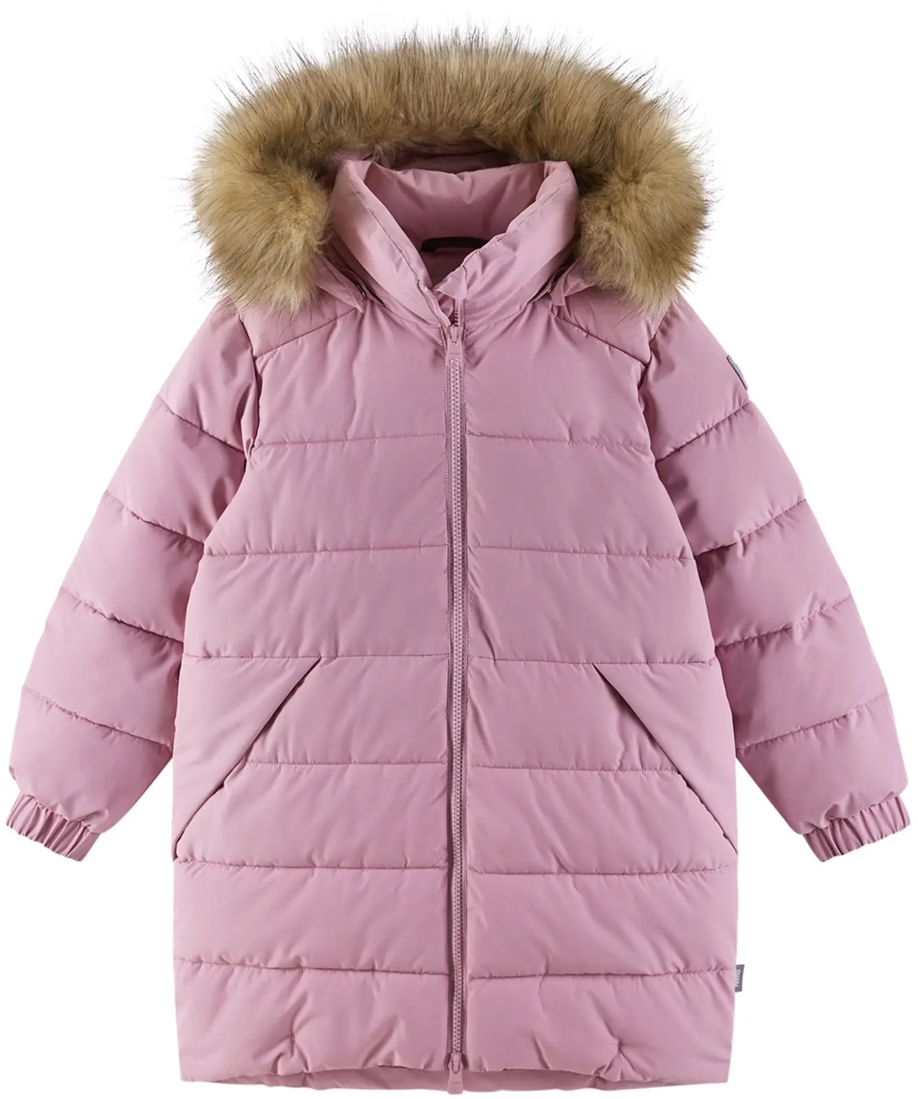 Dětská zimní bunda Reima Luvia - Grey Pink 146