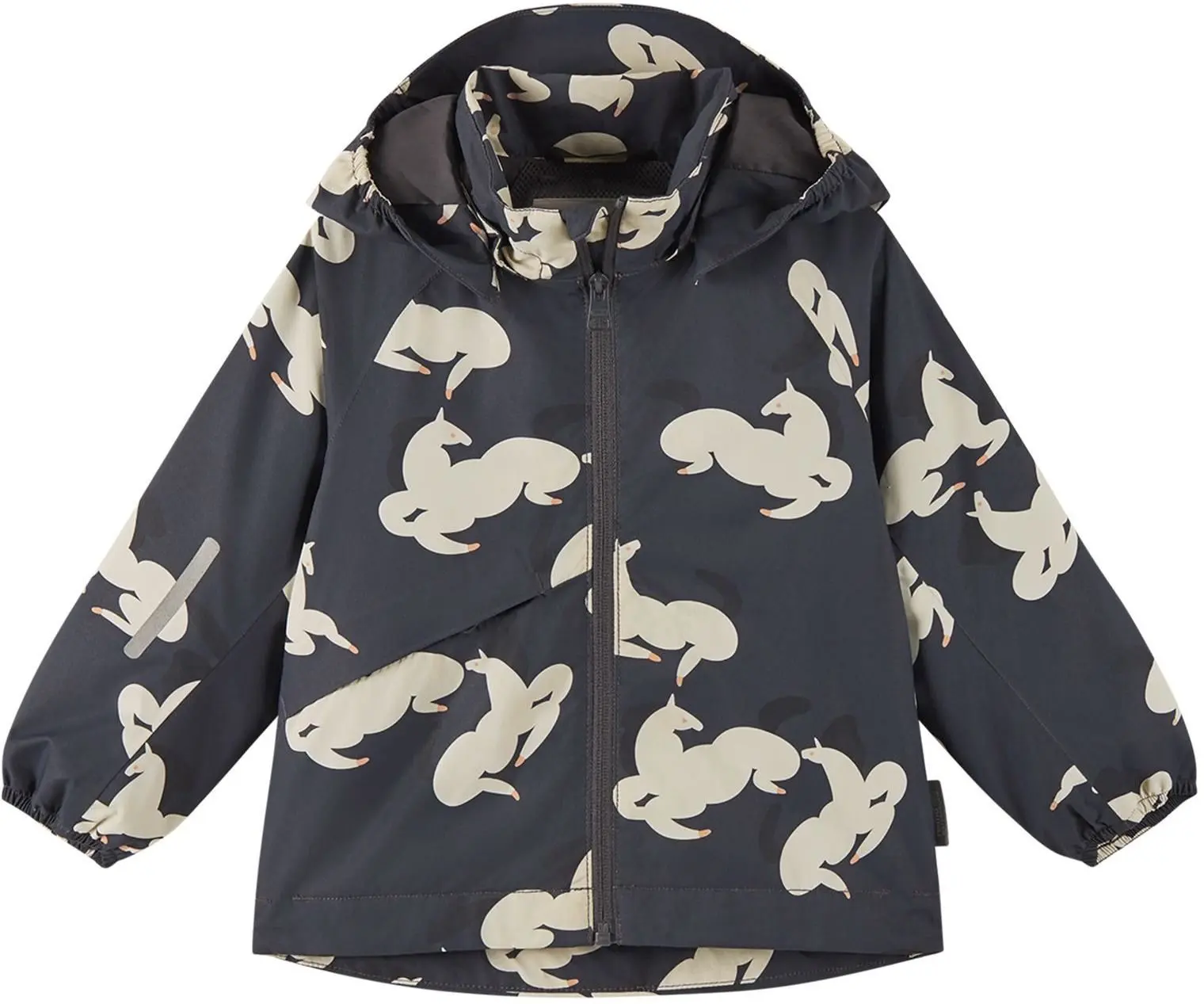 Dětská bunda s membránou Reima Soukka - Soft black 98