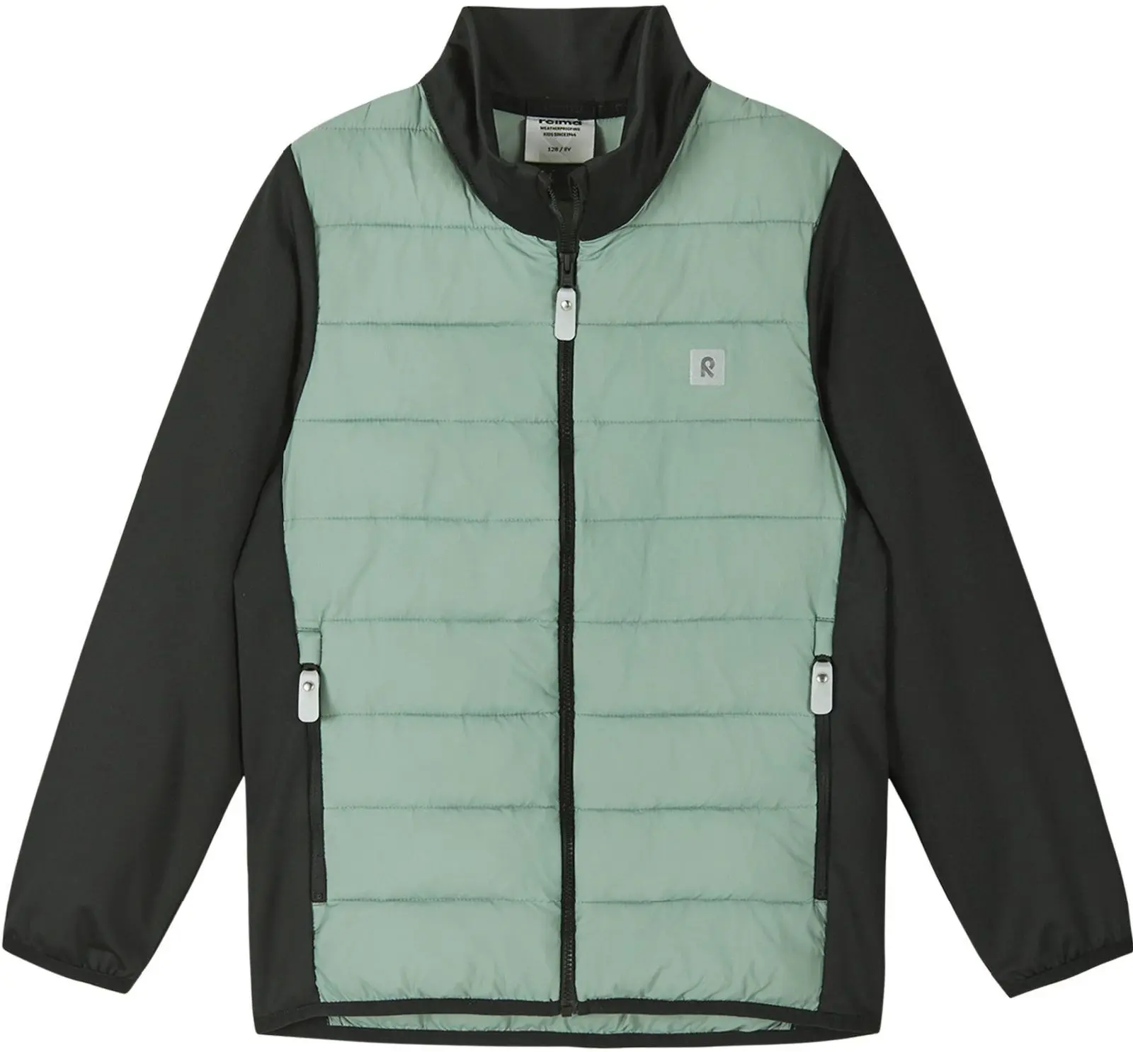 Dětská hybridní bunda Reima Trekkeri - Stone Green 116
