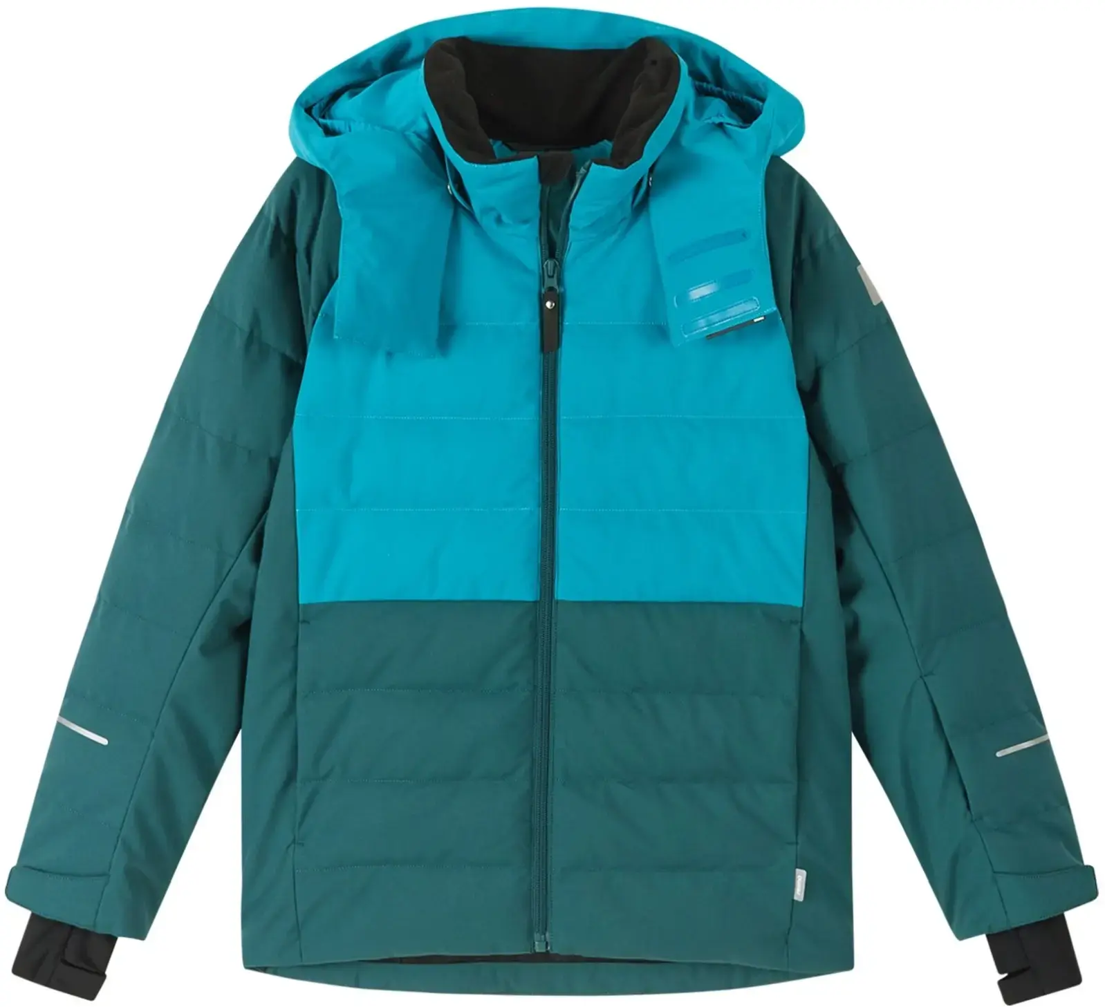 Dětská zimní bunda Reima Kuosku - dark teal 128