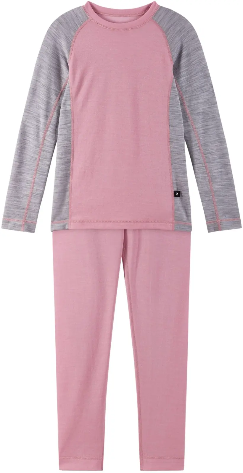 Set dětského funkčního prádla Reima Taitoa - Grey Pink 100